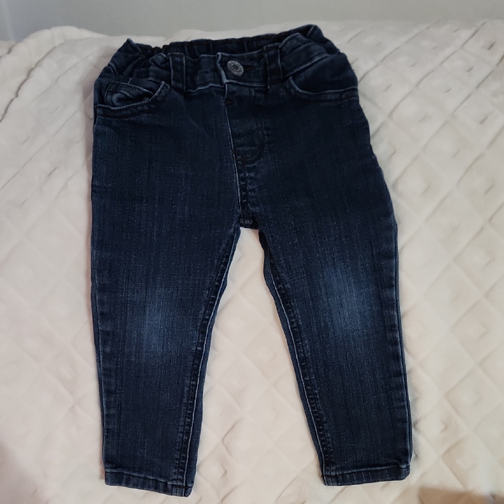 Dark Blue Kids Denim Jeans